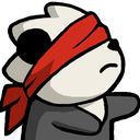 PandaBlind emote