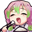 mitsurieat emote