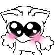 kittyblush emote