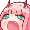 zerotwo_angry emote