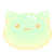 waifugreenblobneko emote