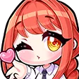 waifuMakimaBlowKiss Emote