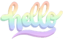text_hello emote