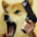 angrydogewithgunmemetemplate Emote