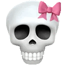 1skullribbon emote