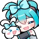 CinnaMikuHuggos_mini emote