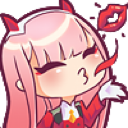 zerotwoflykiss emote