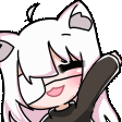 AnimeNekoHello emote