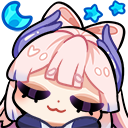 waifuKokomiSleep emote