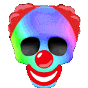 Skullclownneon emote
