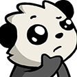 pandathinking emote