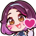 DvaHeart emote