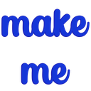 textMakeMeBlue Emote