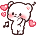 MilkBlush emote