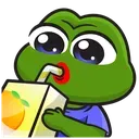 drink_pepe emote
