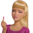 BarbieFinger emote