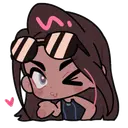 hyunakiss emote