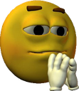 thinkin emote