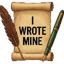 I_WROTE_MINE emote