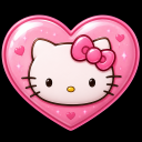 hello_kitty_heart Emote