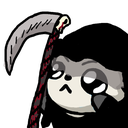 PandaGrimReaper emote