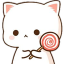 Peach_candy emote