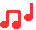 rainbownotes Emote