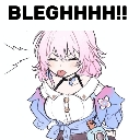 blehhh emote