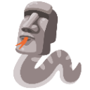 Stone_snake_face Emote