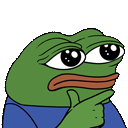 PeepoThink emote