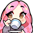 AnimeGirldrink Emote