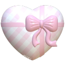 10417pinkheartbow emote