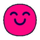 71127pinkhappyemojiz emote
