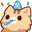 nekocatcelebrate emote