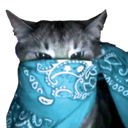 7283cyanbandanacat Emote