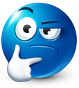 be_bluethinking emote