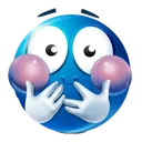 D_blueblush Emote