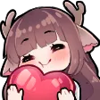 HeartDeer emote