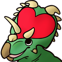 dinolove emote