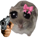 lilyhampterwithagun Emote