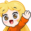 995875blondegirlwave Emote