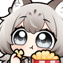AFoxy_Popcorn Emote