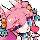 waifuahrikissheart Emote