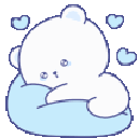 bear_blue_love_azalea emote