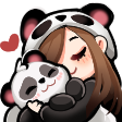 Animehug emote
